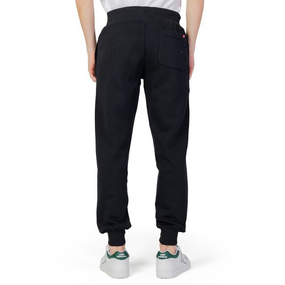 New Balance  Essentials Stacked Logo Sweatpants for Men - Black - Picture 2 of 3